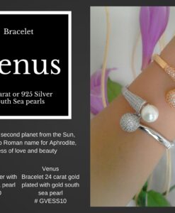 Venus south sea perle armbaand