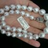 south sea silver lip pearl necklace